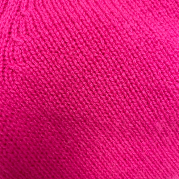 FTC Vivid Neon Pink Cashmere Sweater - Picture 6 of 6